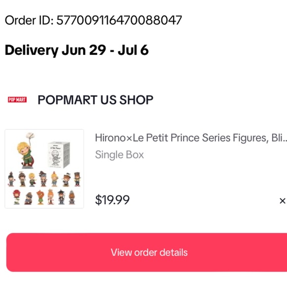 Authentic Pop Mart Hirono x Le Petit Prince - Conceited Man - Picture 7 of 9
